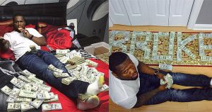50 Cent contando o dinheiro