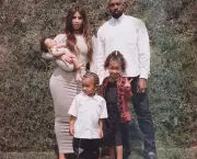 Kanye West e sua Família (1)