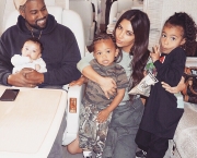 Kanye West e sua Família (2)